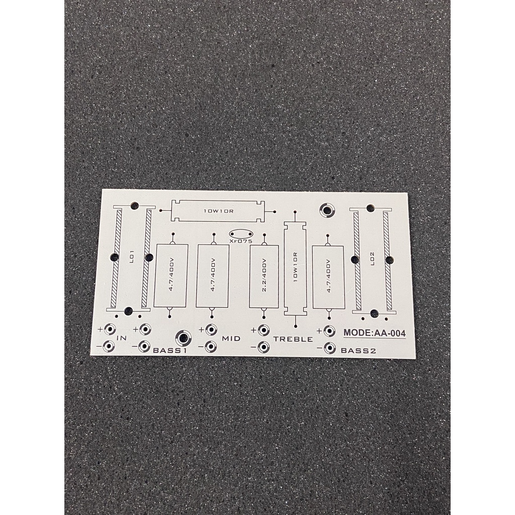 Bo mạch in PCB phân tần 2 bass 1 trung 1 treble