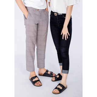 Dép đế trấu, da bò thật cho Nam & Nữ mã D01