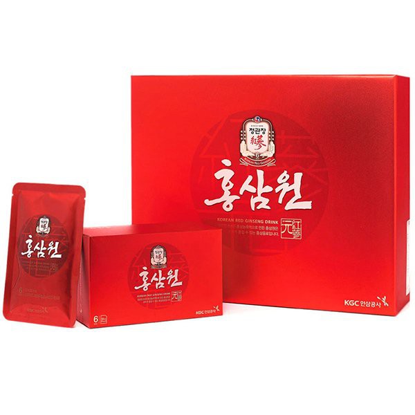 Nước Hồng Sâm Won KGC Hộp 15 Gói x 70ml Chính Hãng Hàn Quốc