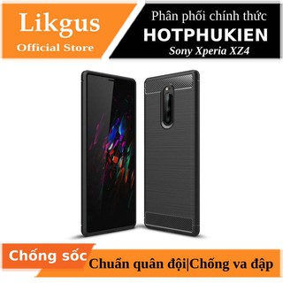 Ốp lưng chống sốc Sony Xperia 1 / XZ4 hiệu Likgus (chuẩn quân đội, chống va đập, chống vân tay) - Hàng chính hãng