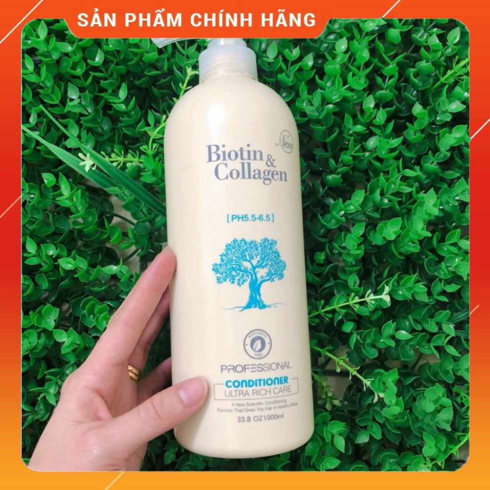 Cặp dầu gội xả Biotin & collagen 500ml siêu hot