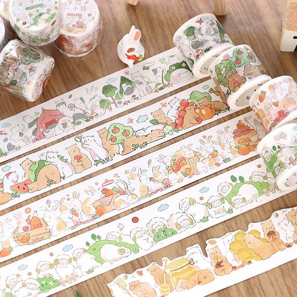 LAKAMIER Bộ 2 Cuộn Băng Dính Trang Trí Thời Trang