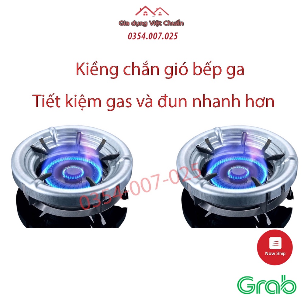 Kiềng chắn gió bếp ga đa năng sử dụng được tất cả các loại bếp có 3, 4, 5 chân tiết kiệm gas GD86