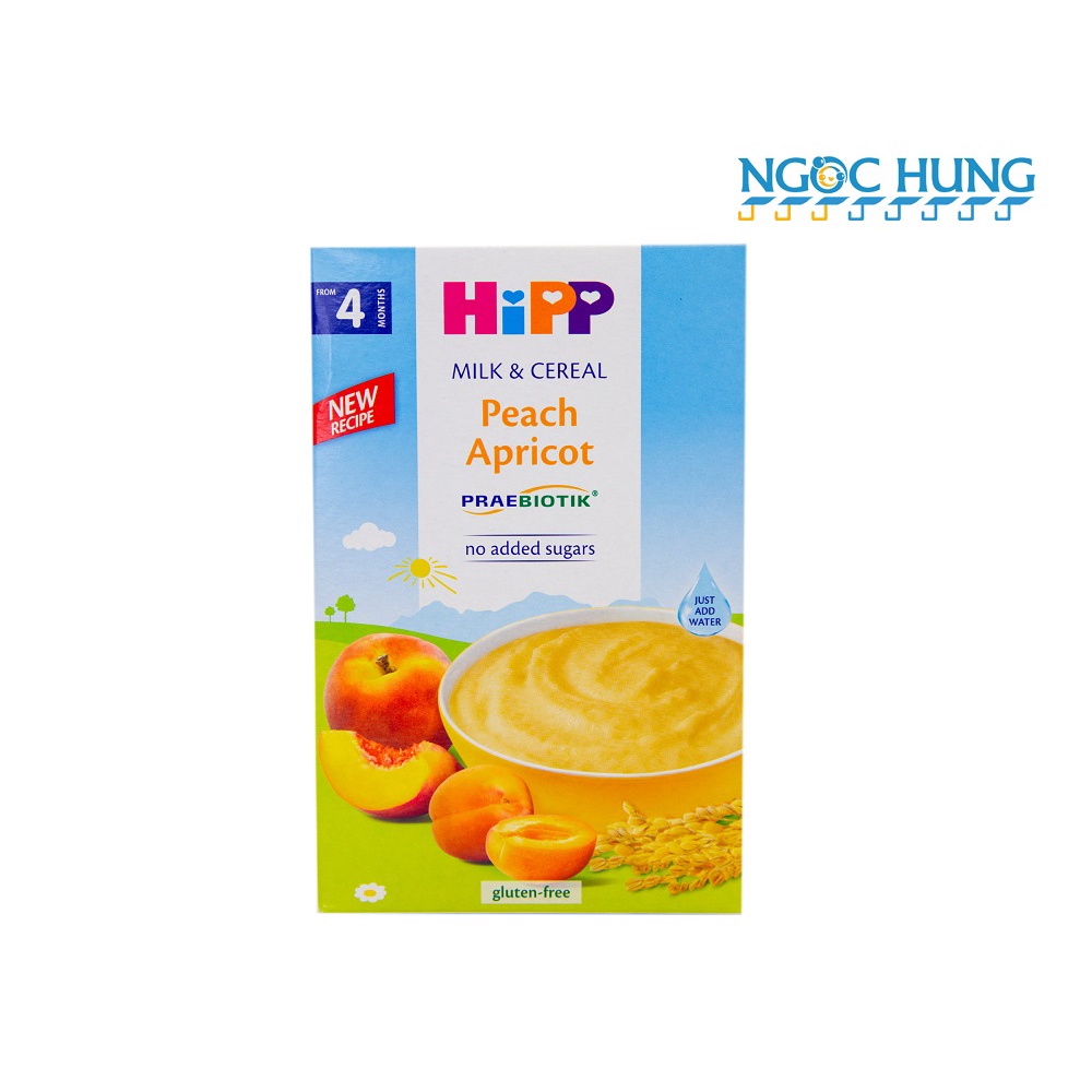 Bột ăn dặm Hipp Organic hộp giấy 200g cho bé