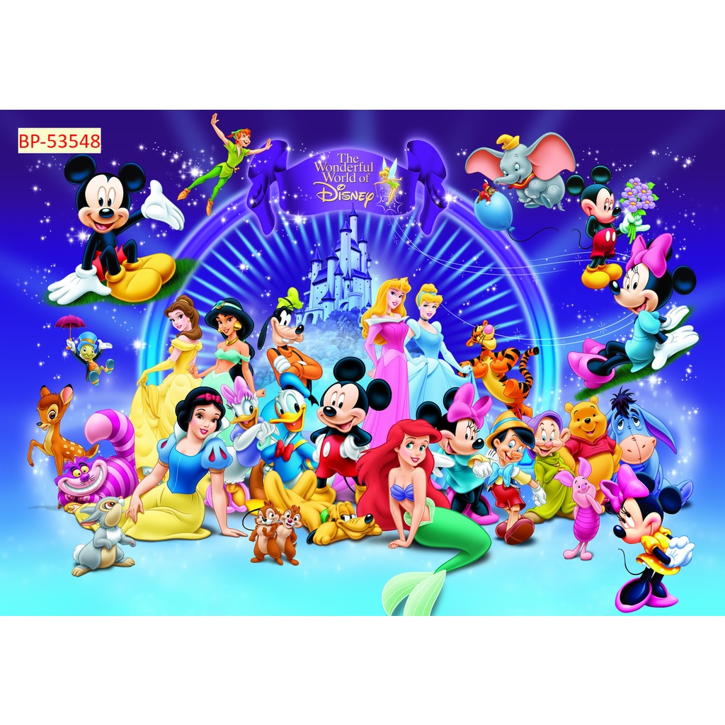 Tranh 3D Dán Tường Phòng HOẠT HÌNH Nhiều Chủ Đề Nhiều Kích Thước