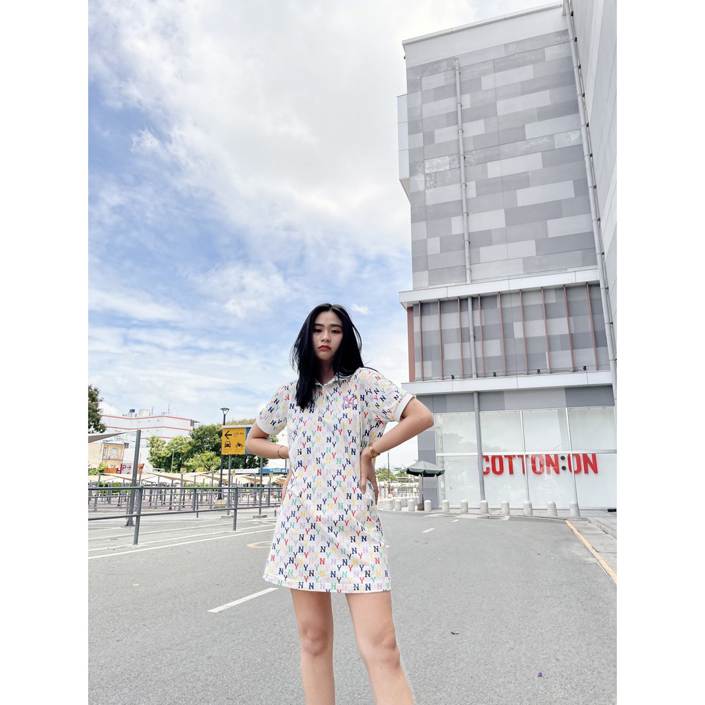(HÀNG XUẤT XỊN) Váy / Đầm POLO trắng, đen, hồng 1841 NY015 M//L//B POLO DRESS  Made in V//N full/tag/code  SIZE S M L