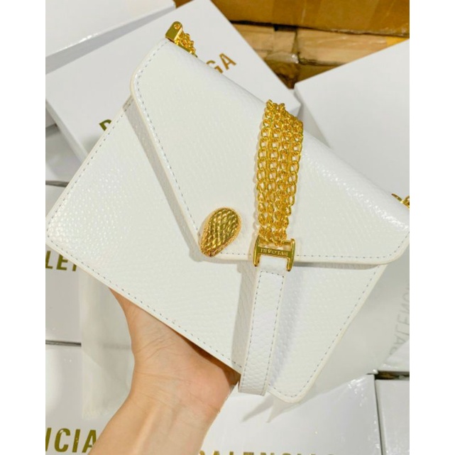 Túi xách ví BALENCIAGAa RẮN sz20 Fullbox, bọc seal,  Có logo mã cod