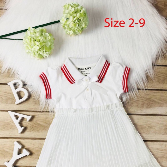 đầm dập ly bé gái