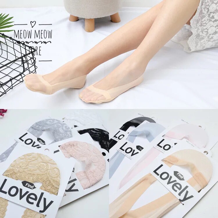 Set 4 đôi vớ búp bê cao cấp hãng Caramella chất vải mềm mại thấm hút mồ hôi