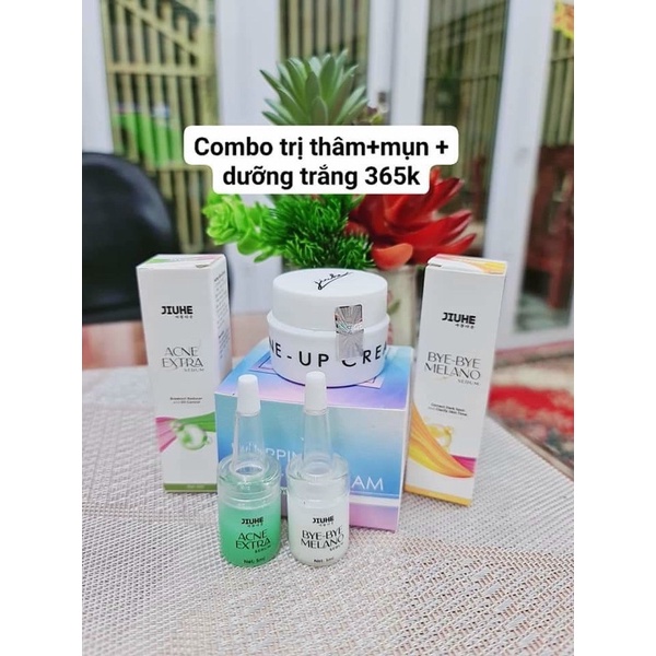 Face jiuhe - serum mụn - serum thâm [combo 3 sản phẩm]