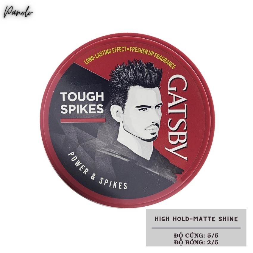 Sáp Vuốt Tóc Nam Gatsby Power &amp; Spikes 25g, High Hold, Matte Shine