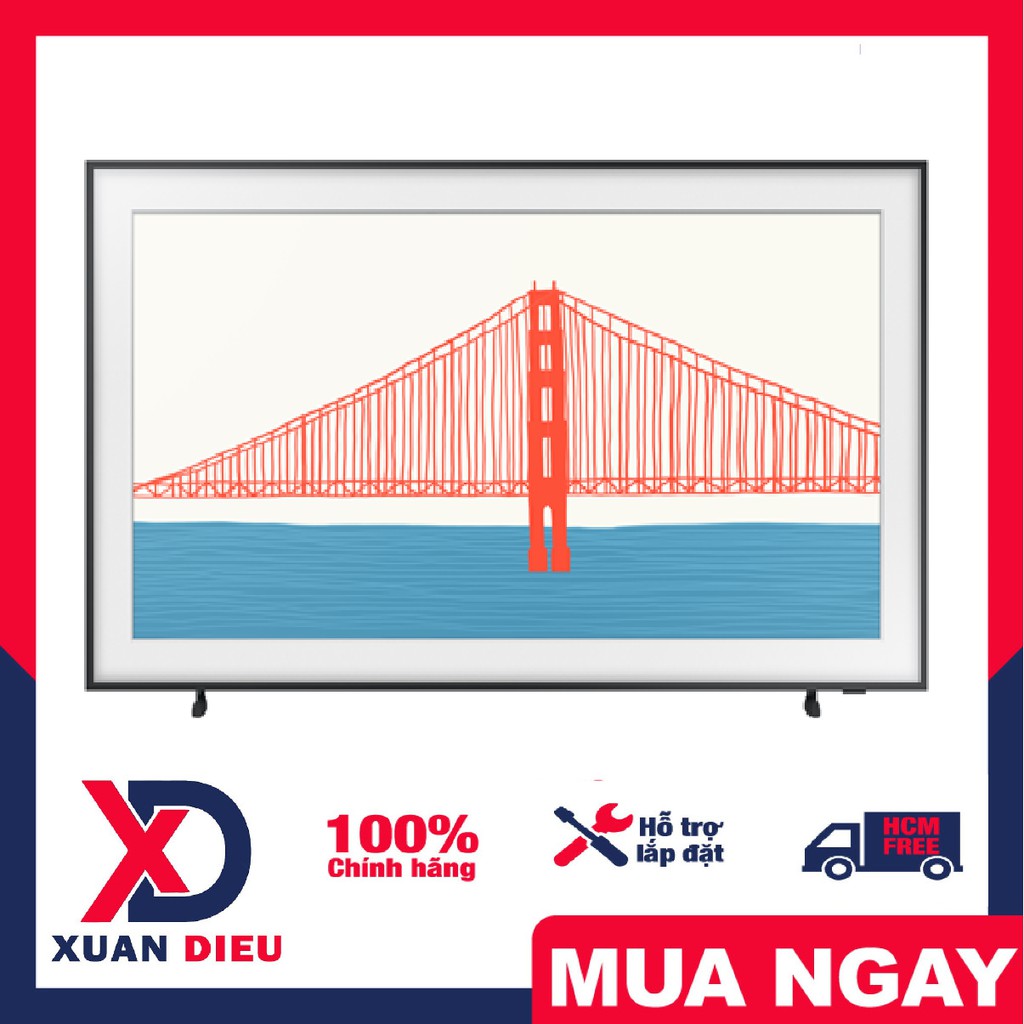 Smart Tivi The Frame khung tranh 4K Samsung 43 Inch QA43LS03AAKXXV 2021, Hệ Điều Hành Tizen OS, giao hàng miễn phí HCM