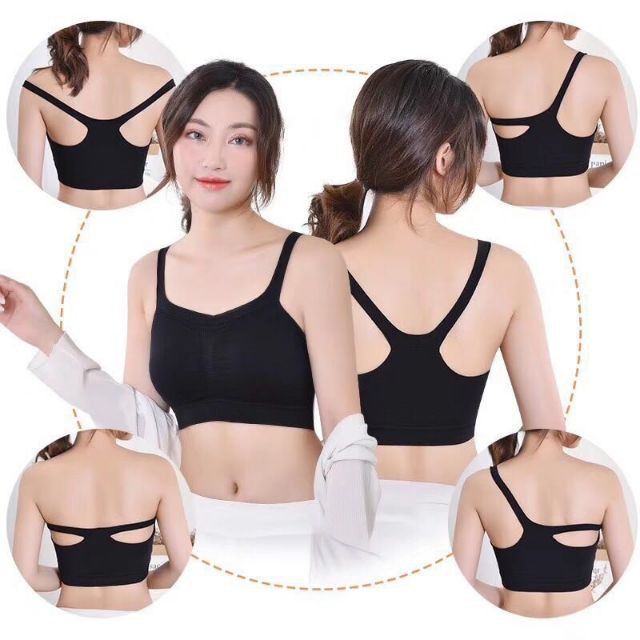 Áo bra cotton quây tạo các kiểu đẹp