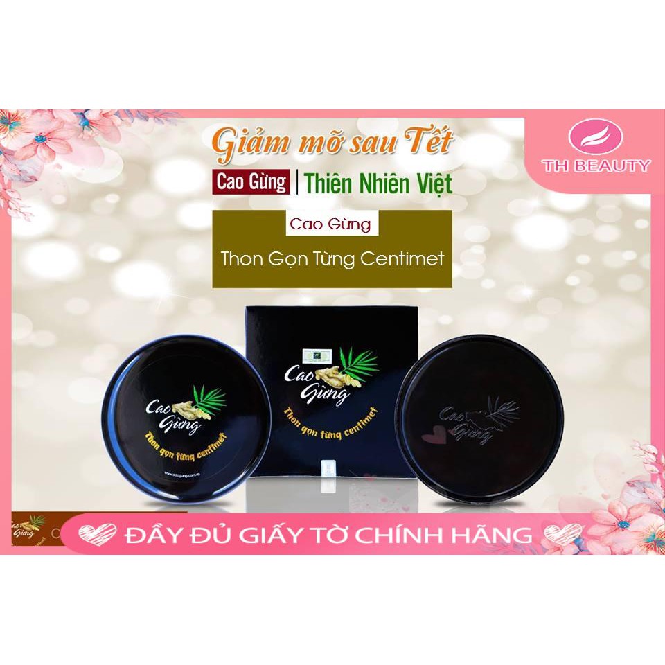 &lt;THẬT 100%&gt; Cao gừng tan mỡ bụng Cát Tường, vòng eo thon gọn