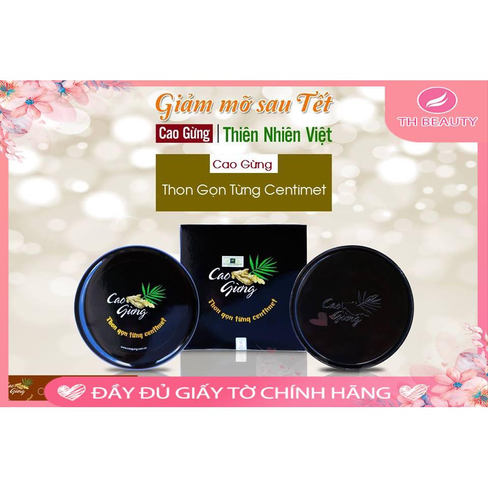 <THẬT 100%> Cao gừng tan mỡ bụng Cát Tường, vòng eo thon gọn