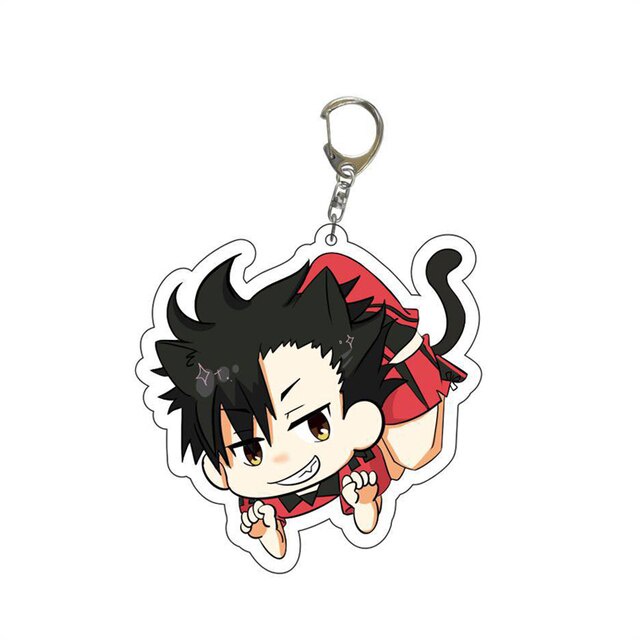 Móc Khoá chibi Haikyuu Móc Khoá anime khoá bằng arcrylic kích thước 6cmx6cm