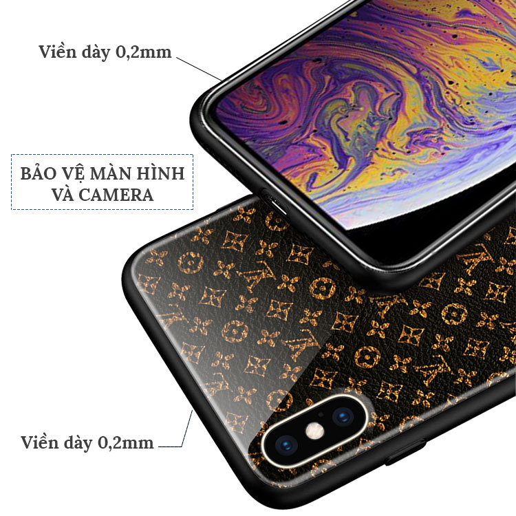 Ốp Lưng Lv_Sang Màu Đỏ Iphone 6/6Plus/6S/6S Plus/7/7Plus/8/8Plus/X/Xs/Xs Max/11/11 Promax/12/12 Promax Lpc22010712