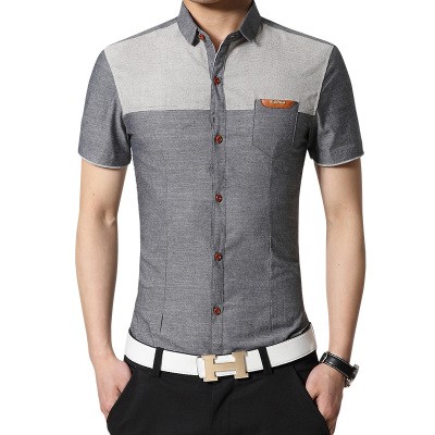 Áo Sơ Mi Nam Tay Ngắn Phong Cách Doanh Nhân 1354DX