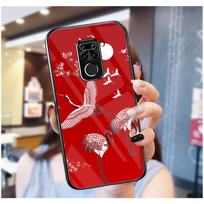 Ốp Lưng XIAOMI REDMI NOTE 9, NOTE 9S , NOTE 9 PRO mặt kính cường lực cao cấp