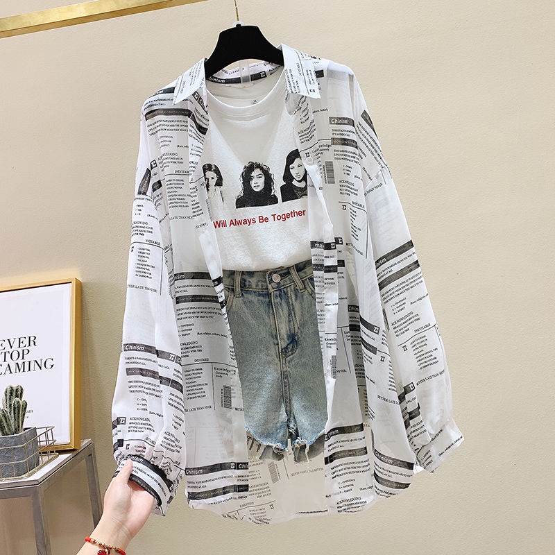 Áo Khoác Cardigan Vải Voan Mỏng Tay Dài Chống Nắng Phong Cách Phương Tây Thời Trang Mùa Hè Hàng Mới 2022 Dành Cho Bạn Nữ