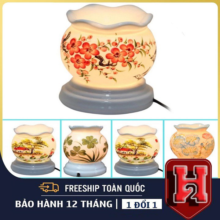 Đèn Xông Tinh Dầu Bằng Điện ❤️FREESHIP❤️ Giảm 10k khi nhập mã [ Wds01]- An Toàn Cho Sức Khỏe