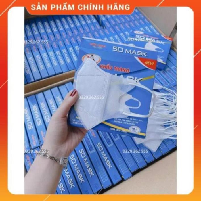 (5d mask)Hộp khẩu trang 5d mask Nam Anh 3 lớp 10 cái