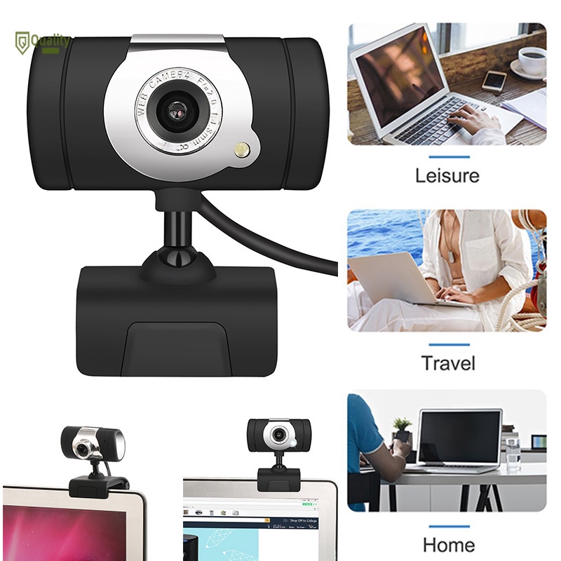 *A847* PC Webcam USB 2.0 HD có mic và kẹp cố định cho máy tính Hỗ trợ Windows 2000 XP win7 win8 Vista 32 | BigBuy360 - bigbuy360.vn