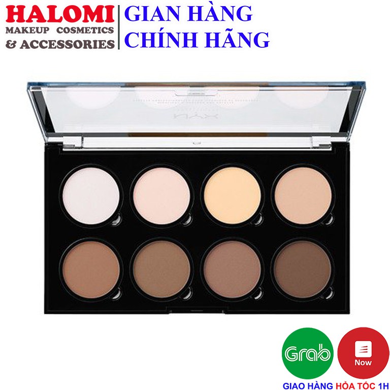 BẢNG TẠO KHỐI NYX 8 Ô HIGHLIGHT & CONTOUR PRO PALETTE Chính Hãng HALOMI | BigBuy360 - bigbuy360.vn