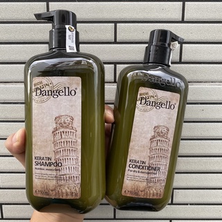DẦU GỘI XẢ KERATIN DANGELLO SIÊU MƯỢT CHÍNH HÃNG 500ML