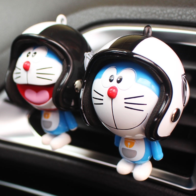 Móc khoá doremon đội nón bảo hiểm có thể tháo rời cute