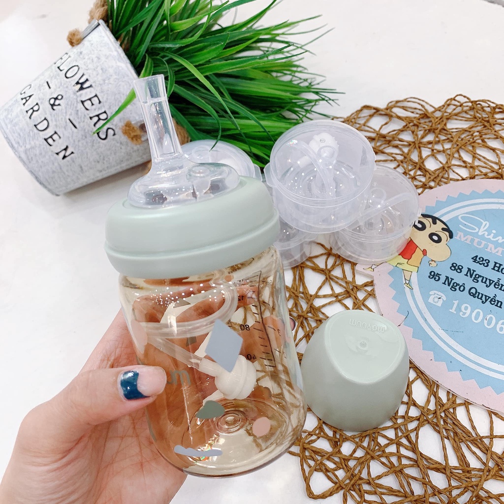 Bộ ống hút thay thế bình ti cổ rộng