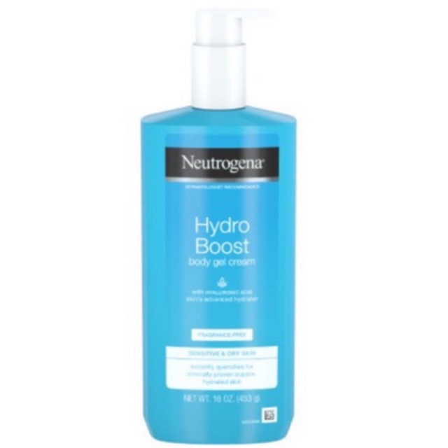 Kem dưỡng thể Hydro Boost Body Gel cream frangrance-free 453g