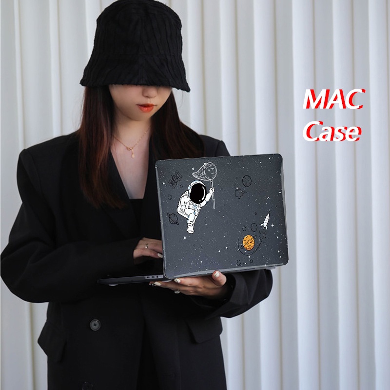 Ốp Máy Tính Bảng Hình Phi Hành Gia Lấp Lánh Cho MacBook Air13.6 A2681 M2 2022 Air 13 inch A2337 A2179 M1 Pro 13 A2289 A2251