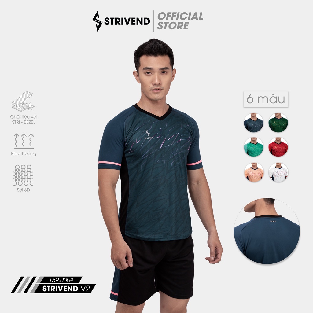Áo Bóng Đá Không Logo Bulbal Strivend 2 - Dòng Đồ Thể Thao Đá Banh Nam Nữ Cao Cấp