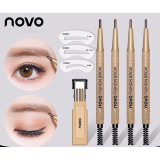 HỘP CHÌ VÀ KHUÔN KẺ MÀY NOVO CAO CẤP
