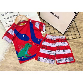 BỘ THUN LẠNH 3D BÉ TRAI