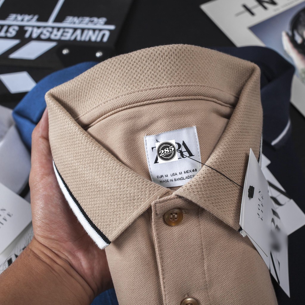 POZR1Áo Thun có cổ Z.R Pique SlimFit siêu đẹp siêu chất4 màu siêu chất cực đẹp đẹpcháyhàng vài mã rồi anh em