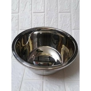 Bát inox rửa mặt dùng trong spa, size 22cm
