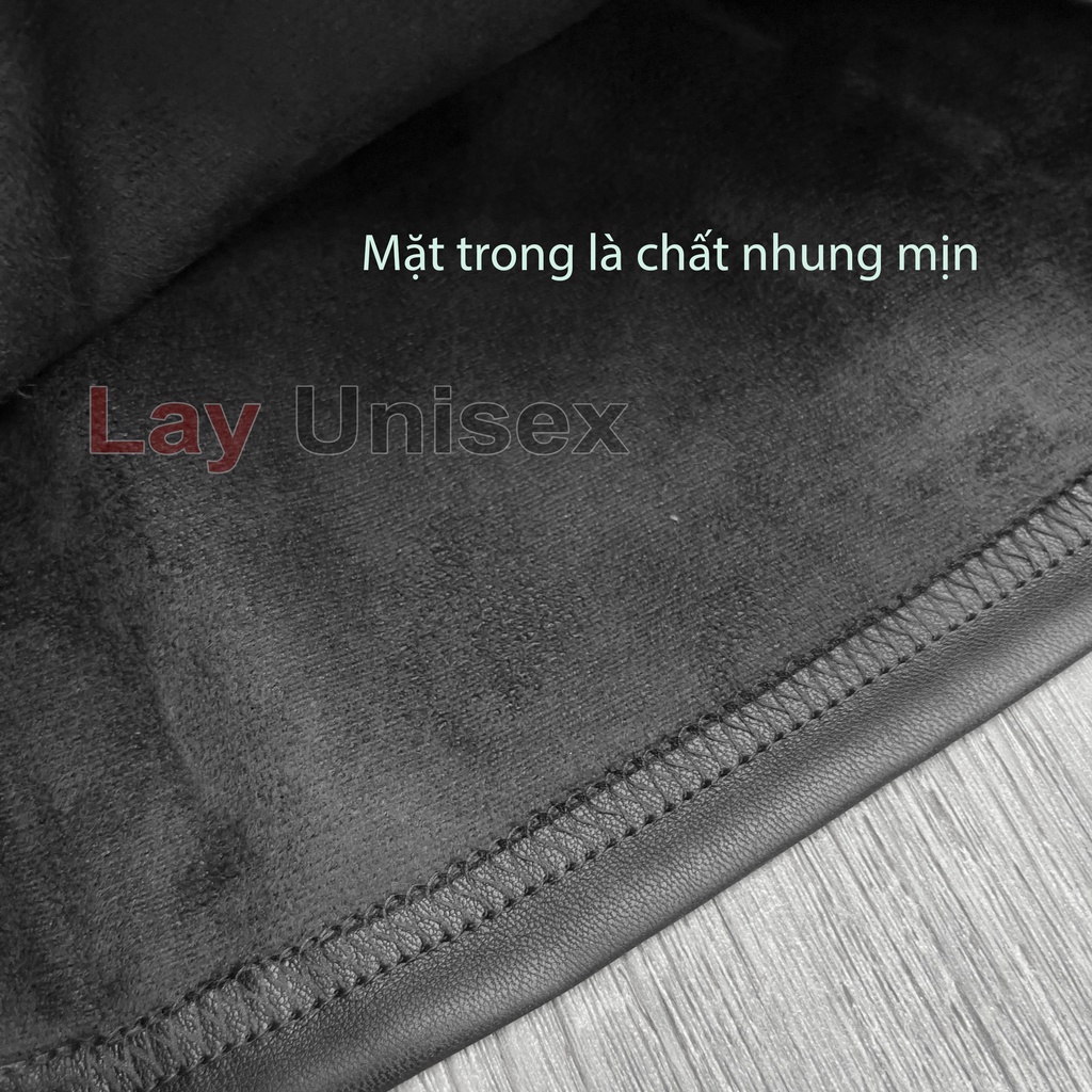 Quần shorts da nam form ngố