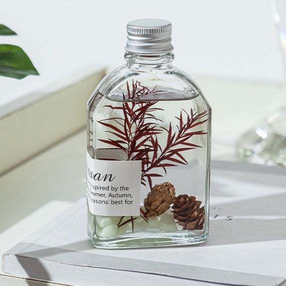 Tinh Dầu Thơm Phòng Phát Sáng Ban Đêm 100ml Que Gỗ Tự Khuếch Tán Hương Khử Mùi Không Khí