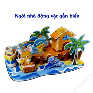 Bộ Xếp Hình 3d Puzzle Cho Bé