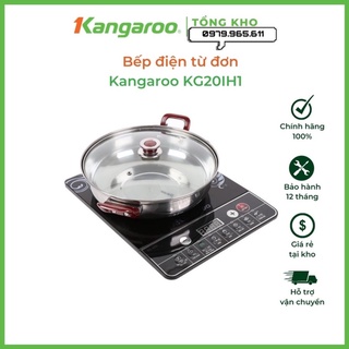 Bếp điện từ đơn kangaroo kg20ih1/kg20ih6 tặng kèm nồi lẩu