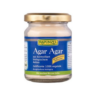 Bột agar làm thạch rau câu hữu cơ rapunzel - organic