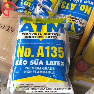 Huongbinh - keo sữa dán giấy, simili atm bịch 1kg