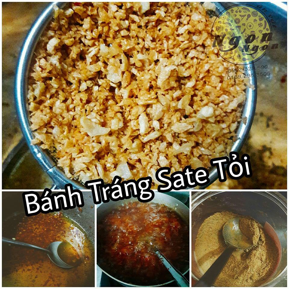 BÁNH TRÁNG S A T E TỎI homemade 60gr