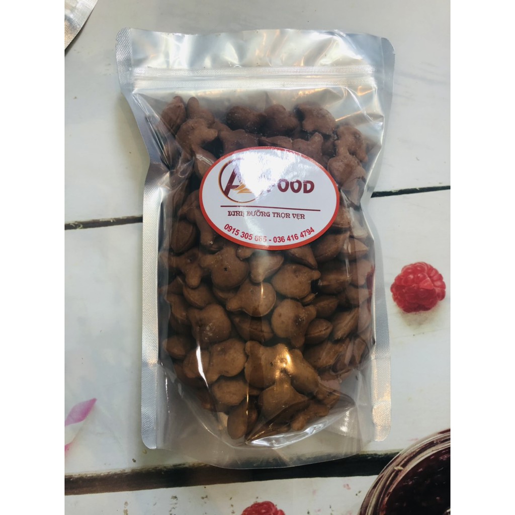 1kg bánh gấu ca cao nhân kem giòn béo