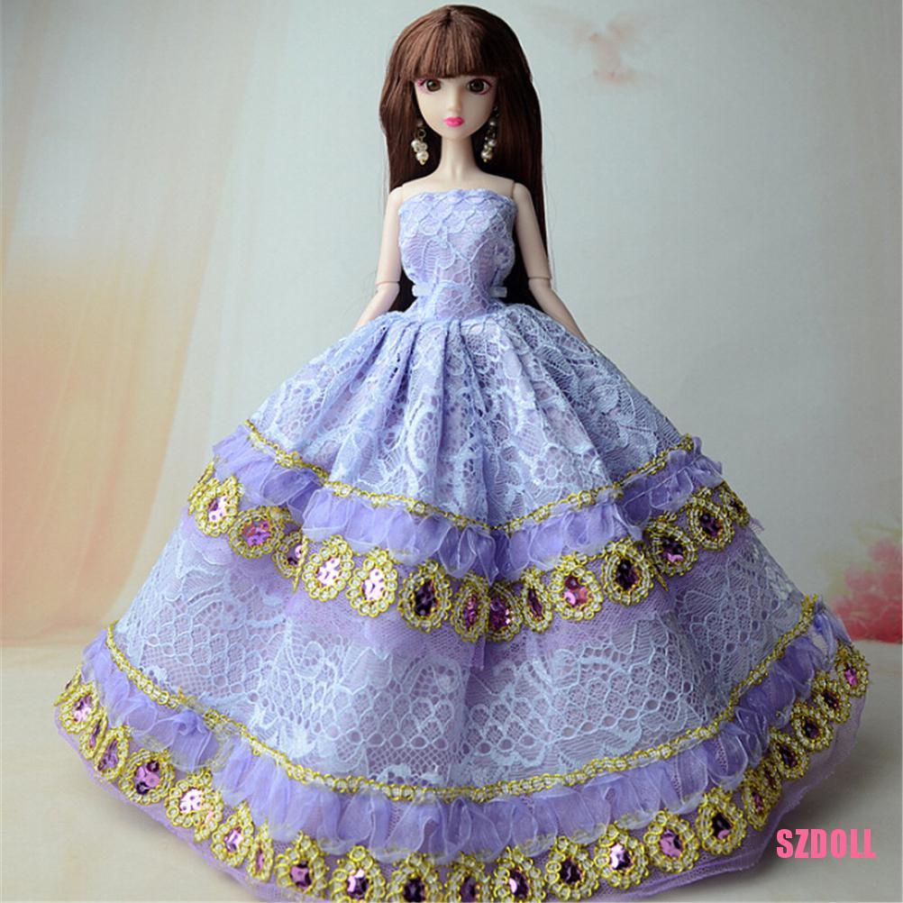 Set 5 Đầm Công Chúa Dành Cho Búp Bê Barbie