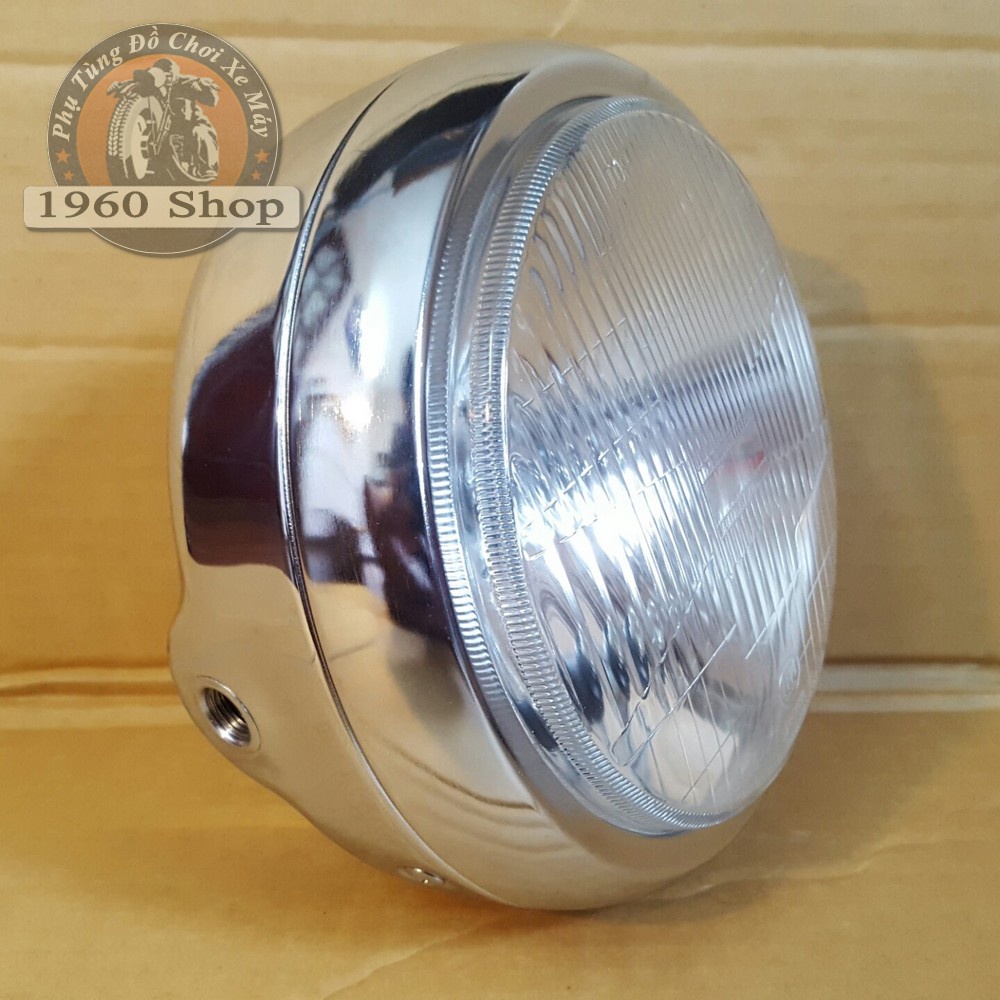 Đèn Pha LA - ĐÈN PHA XE MÁY ĐỘ CLASSIC phù hợp Cafe Racer Tracker Chopper Bobber CG125 SU GN125 CD 67 WIN Honda Yamaha S