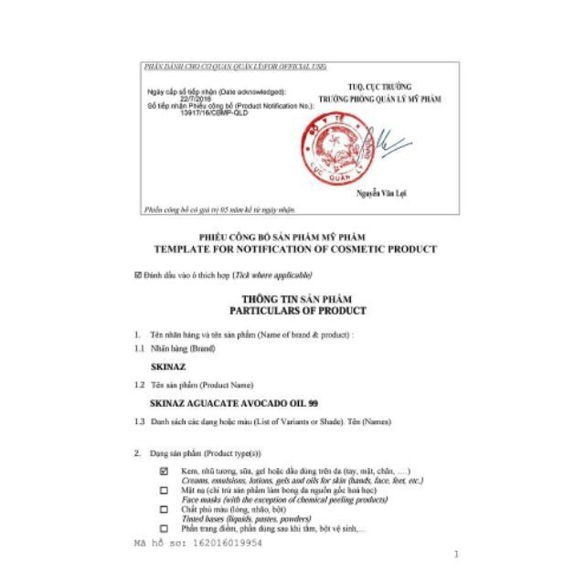 TINH CHẤT BƠ DƯỠNG DA KHỎE CĂNG BÓNG SÁNG HỒNG SKINAZ HÀN QUỐC