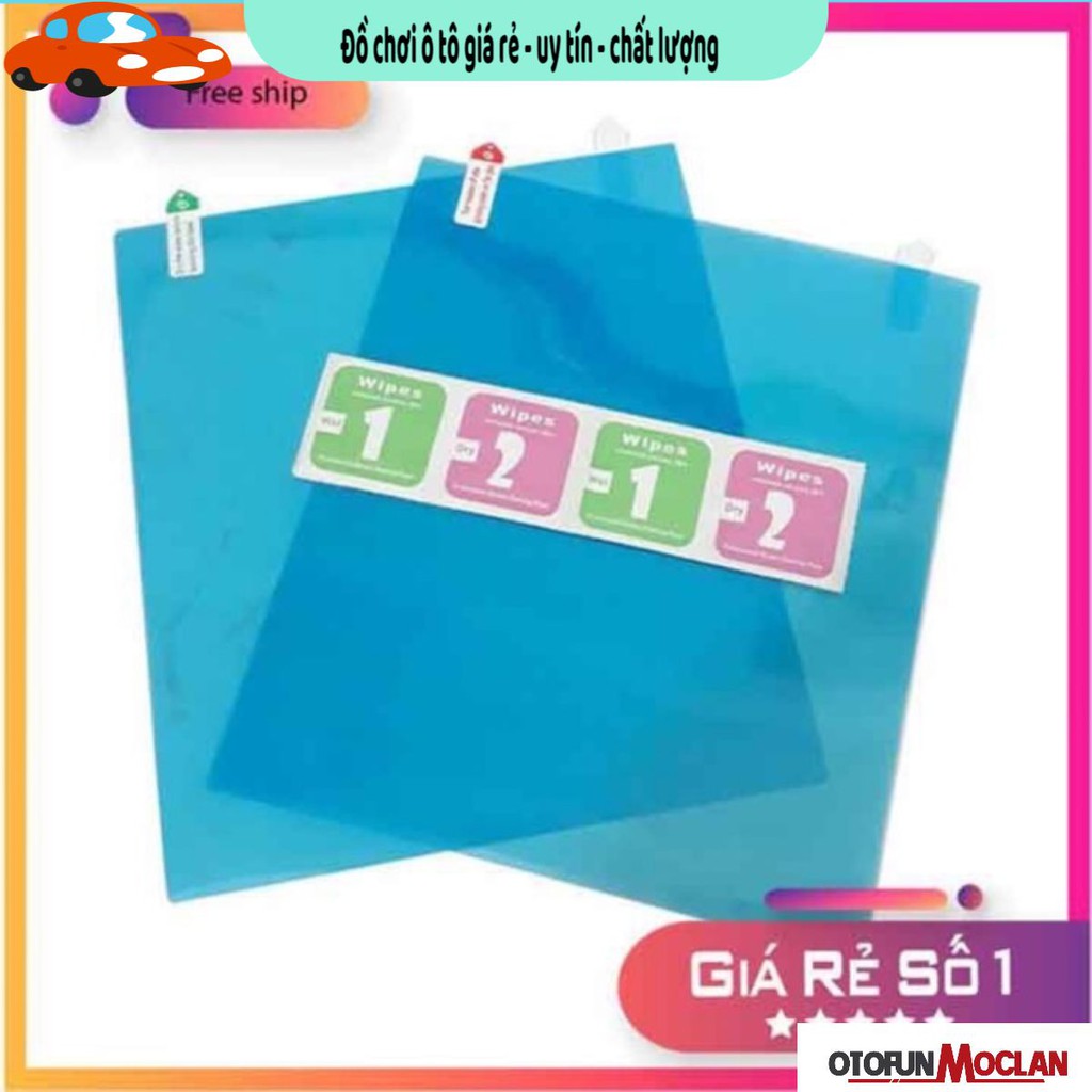 Cỡ đại 160x350 mm bộ 2 miếng dán kính sườn chống nước - miếng dán kính chống đọng nước